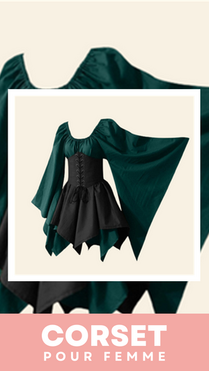 ROBE CORSET ANCIENNE COUPE COURTE JOYCE