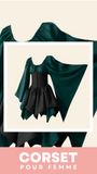 ROBE CORSET ANCIENNE COUPE COURTE JOYCE