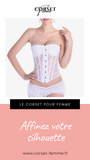 CORSET SEXY TRANSPARENT EN DENTELLE ADELINA