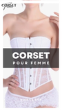 CORSET SEXY TRANSPARENT EN DENTELLE ADELINA