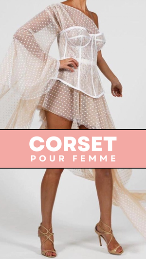 ROBE CHIC AVEC CORSET INTÉGRÉ NORAH