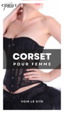 CORSET SEXY TRANSPARENT EN DENTELLE ADELINA