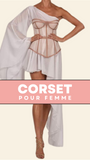 ROBE CHIC AVEC CORSET INTÉGRÉ RAVEN