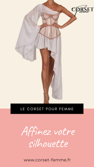 ROBE CHIC AVEC CORSET INTÉGRÉ RAVEN