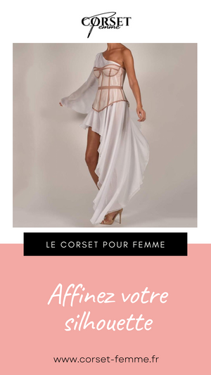 ROBE CHIC AVEC CORSET INTÉGRÉ RAVEN