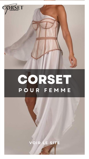 ROBE CHIC AVEC CORSET INTÉGRÉ RAVEN