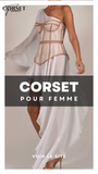 ROBE CHIC AVEC CORSET INTÉGRÉ RAVEN