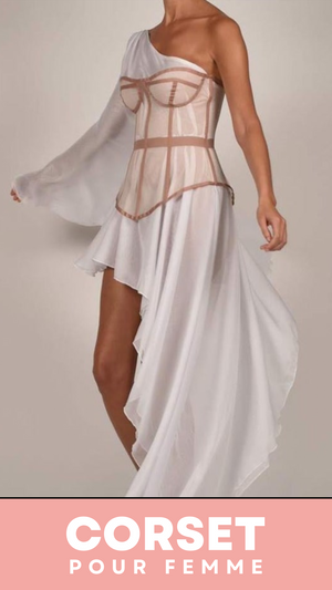 ROBE CHIC AVEC CORSET INTÉGRÉ RAVEN