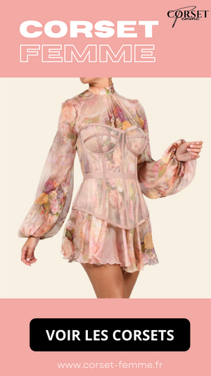 ROBE CORSET MODERNE COUPE COURTE CHARLIE