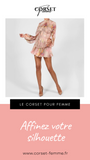 ROBE CORSET MODERNE COUPE COURTE CHARLIE