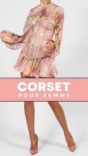 ROBE CORSET MODERNE COUPE COURTE CHARLIE