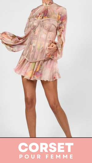 ROBE CORSET MODERNE COUPE COURTE CHARLIE