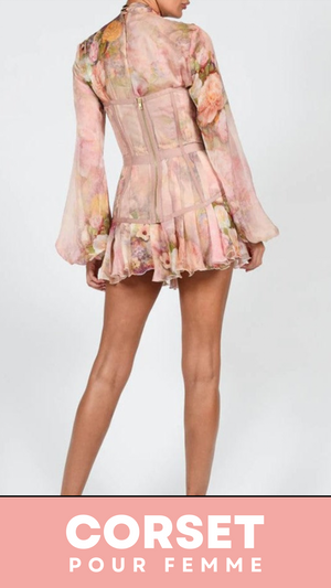 ROBE CORSET MODERNE COUPE COURTE CHARLIE