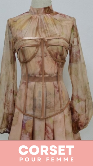 ROBE CORSET MODERNE COUPE COURTE CHARLIE