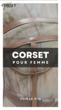 ROBE CORSET MODERNE COUPE COURTE CHARLIE