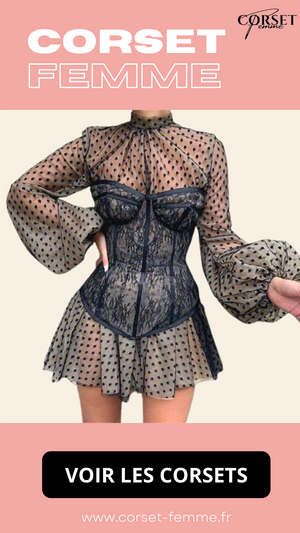 ROBE CORSET MODERNE COUPE COURTE HAYDEN