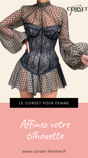 ROBE CORSET MODERNE COUPE COURTE HAYDEN
