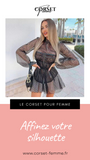 ROBE CORSET MODERNE COUPE COURTE HAYDEN