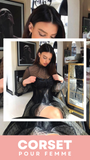ROBE CORSET MODERNE COUPE COURTE HAYDEN