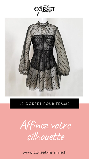 ROBE CORSET MODERNE COUPE COURTE HAYDEN