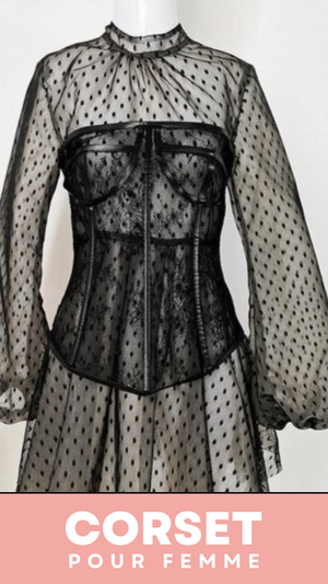 ROBE CORSET MODERNE COUPE COURTE HAYDEN