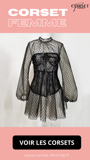 ROBE CORSET MODERNE COUPE COURTE HAYDEN