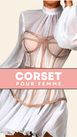ROBE CORSET MODERNE COUPE COURTE FRANCES