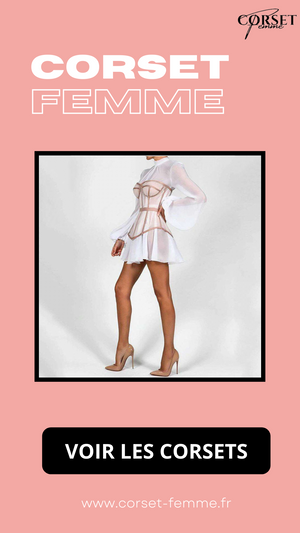 ROBE CORSET MODERNE COUPE COURTE FRANCES