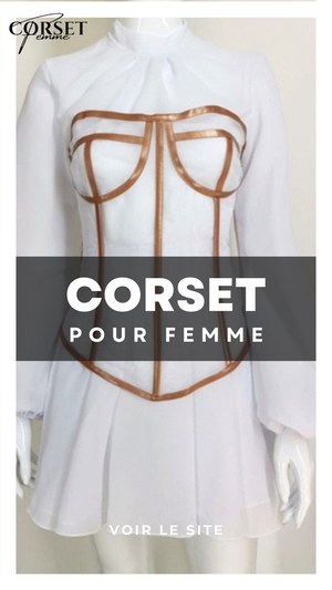 ROBE CORSET MODERNE COUPE COURTE FRANCES