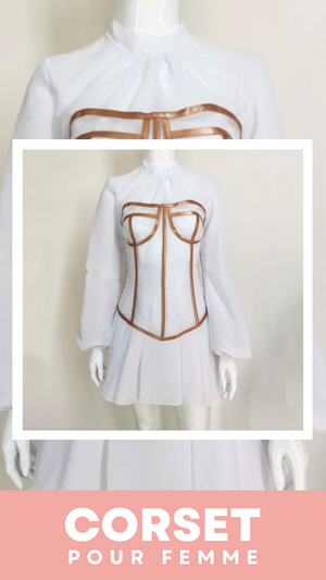 ROBE CORSET MODERNE COUPE COURTE FRANCES