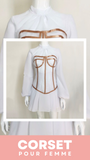 ROBE CORSET MODERNE COUPE COURTE FRANCES