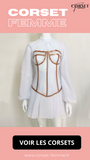 ROBE CORSET MODERNE COUPE COURTE FRANCES