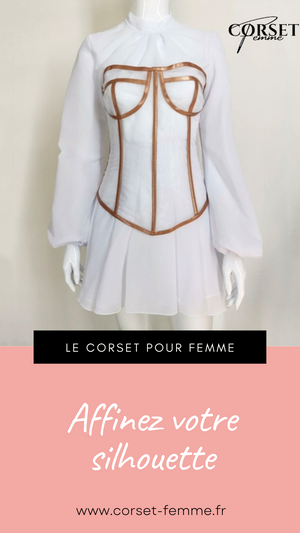 ROBE CORSET MODERNE COUPE COURTE FRANCES