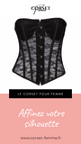 CORSET SEXY TRANSPARENT EN DENTELLE ADELINA