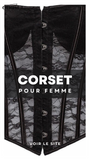 CORSET SEXY TRANSPARENT EN DENTELLE ADELINA