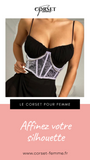 CEINTURE CORSET UNDERBUST BLANC À CHAINES MYLAH