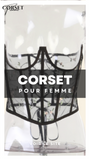 CORSET UNDERBUST PUSH UP TRANSPARENT ET FLORAL AILA
