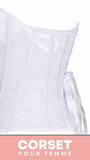 CORSET SEXY TRANSPARENT EN DENTELLE ADELINA