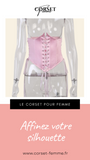 CORSET UNDERBUST GOTHIQUE À LACETS ROSE