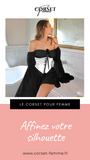 CORSET UNDERBUST GOTHIQUE À LACETS PEARL