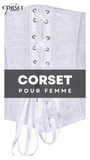 CORSET SEXY TRANSPARENT EN DENTELLE ADELINA