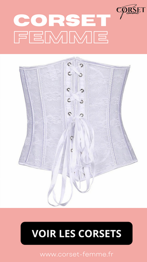 CORSET SEXY TRANSPARENT EN DENTELLE ADELINA