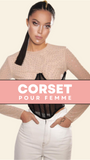 CORSET CEINTURE UNDERBUST SERRE-TAILLE MILENA