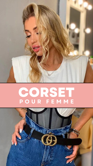 CORSET CEINTURE UNDERBUST SERRE-TAILLE MILENA