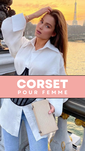 CORSET CEINTURE UNDERBUST SERRE-TAILLE MILENA