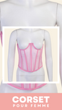 CORSET CEINTURE UNDERBUST SERRE-TAILLE LILLY