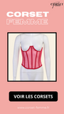 CORSET CEINTURE UNDERBUST SERRE-TAILLE ROUGE
