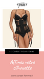 CORSET SEXY UNDERBUST AVEC PORTE-JARRETELLES