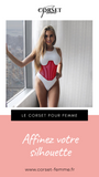 CORSET CEINTURE UNDERBUST SERRE-TAILLE ROUGE