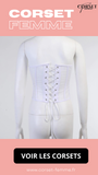 CORSET CEINTURE UNDERBUST SERRE-TAILLE SARAI